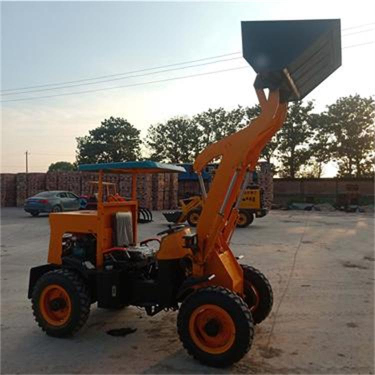养殖场电动装载机 四驱液压电动装载机 柴油四驱农用装载机