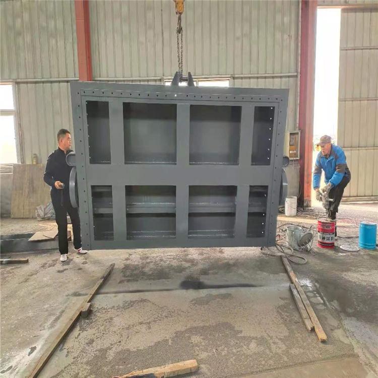 水利钢制闸门 水利景观闸门电动液压钢坝闸门 卷扬启闭机钢坝闸