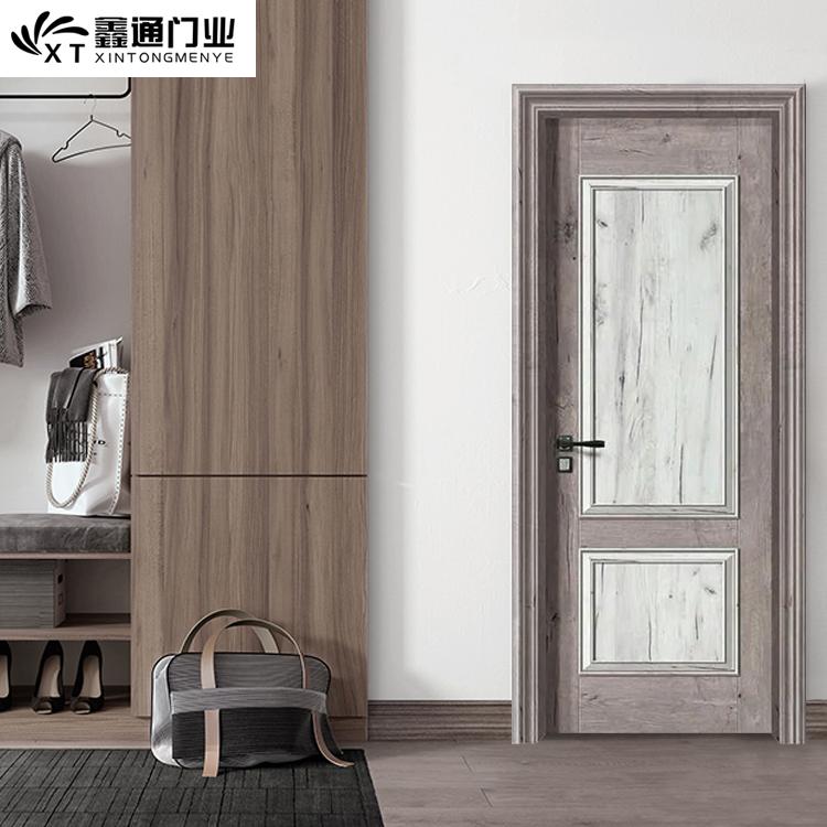 鑫通门业米兰简约系列 生态无漆门家用室内门