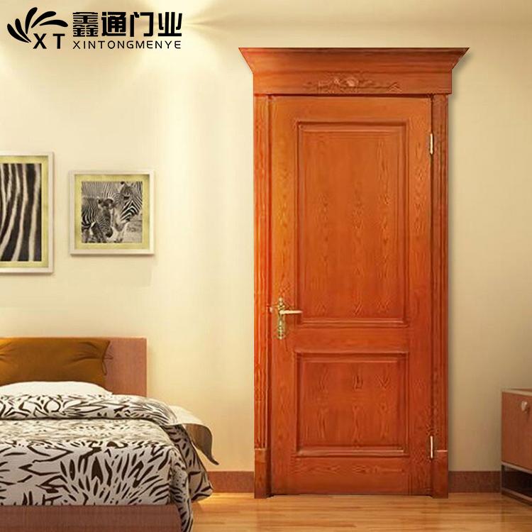 鑫通门业室内门古典中式松木烤漆门 规格齐全