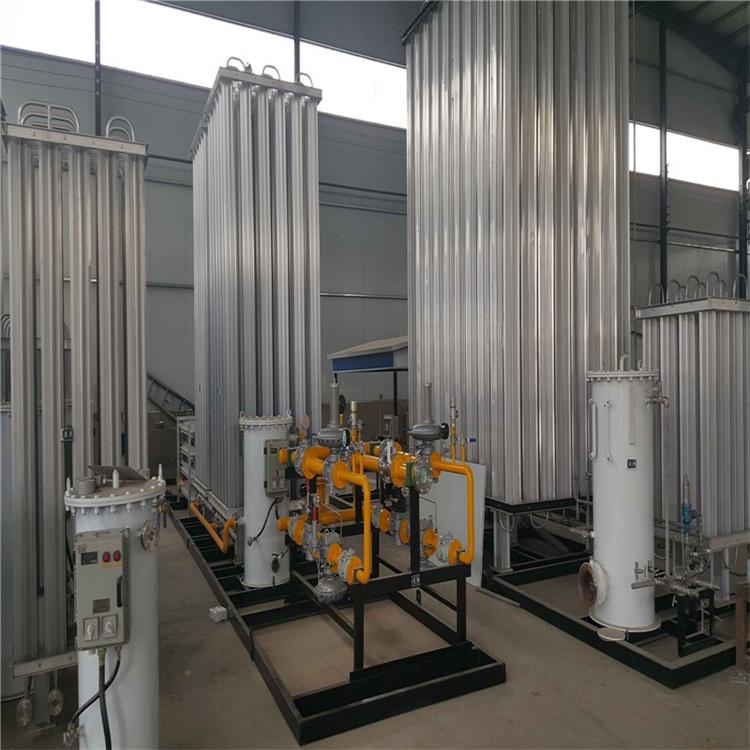 CNG气化减压撬 燃气调压设备 空温式LNG汽化器