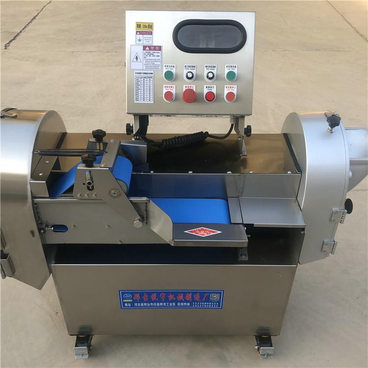 悦宇机械 食堂饭店小型商用切菜机 多功能果蔬切菜机 来图定做