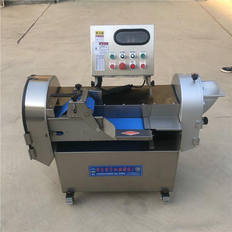 悦宇机械 食堂饭店小型商用切菜机 多功能果蔬切菜机 来图定做