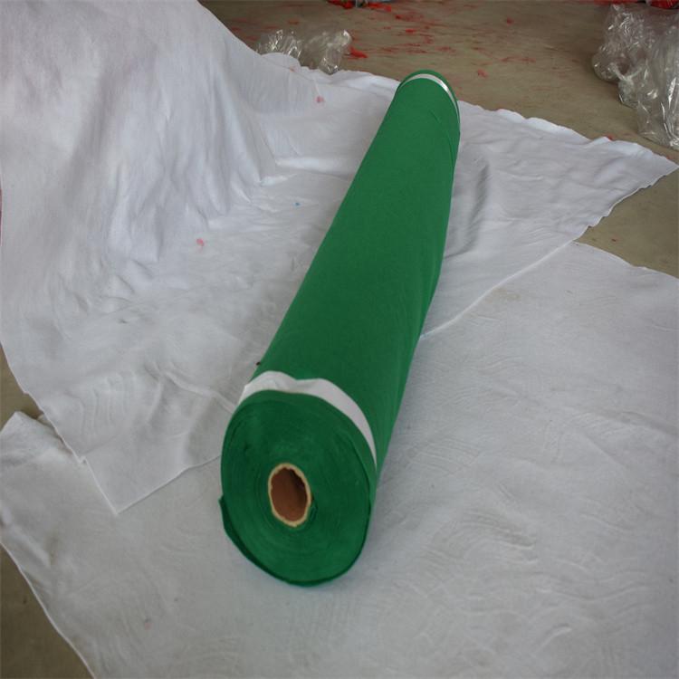 工艺品化纤毛毡布 分条机毛毡 钢板分条毛毡条