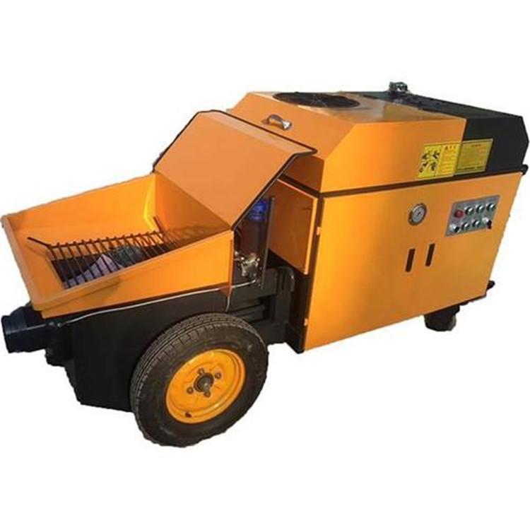 混凝土二次构造柱泵斜式细石混凝土输送泵建筑用二次构造泵