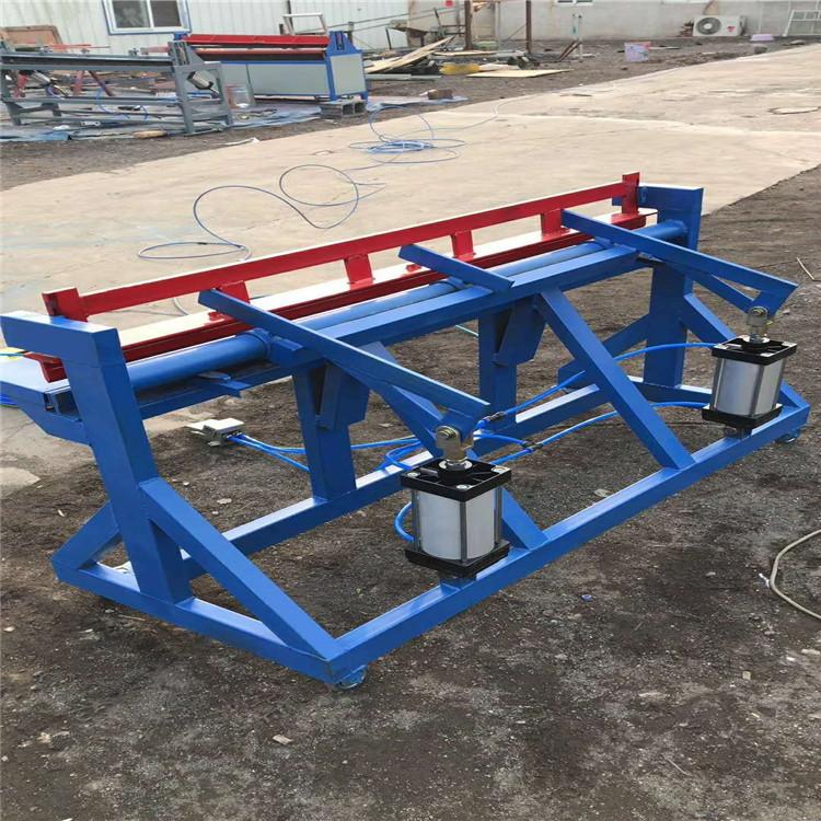 新款金钢网纱窗网折边机  气动金钢网无限延长四边直角折弯机