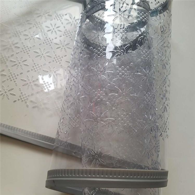 新款带眼防蚊防蝇透明隔断皮门帘