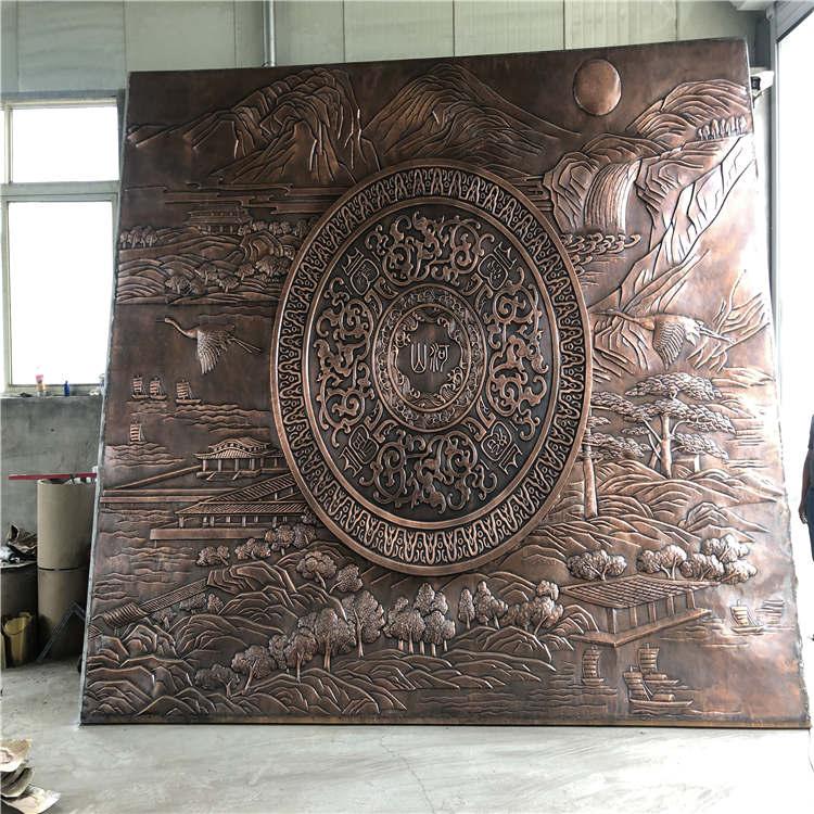 河北铸铜制作铜雕  大摆件铸铜定制 公园放置雕塑