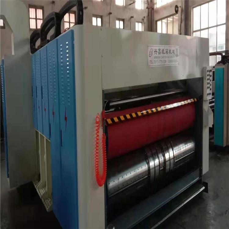 全自动高清水墨印刷机 纸箱厂机械设备 圆压圆免版模切机