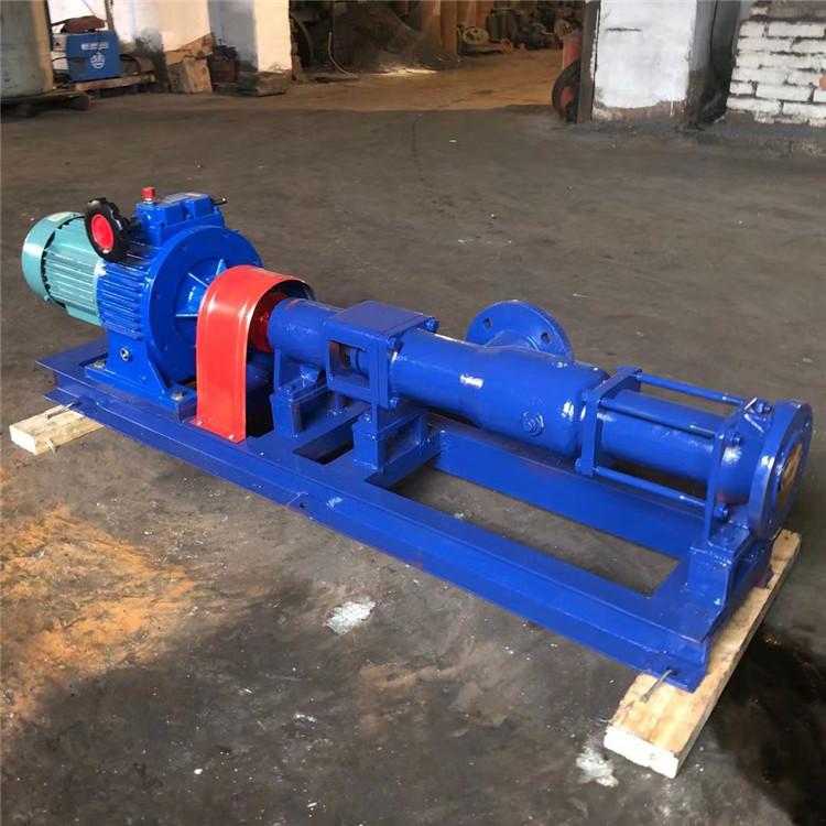 星源供应带减速机的G型单螺杆泵 矿用螺杆泵 螺杆泵规格齐全  实体厂家 