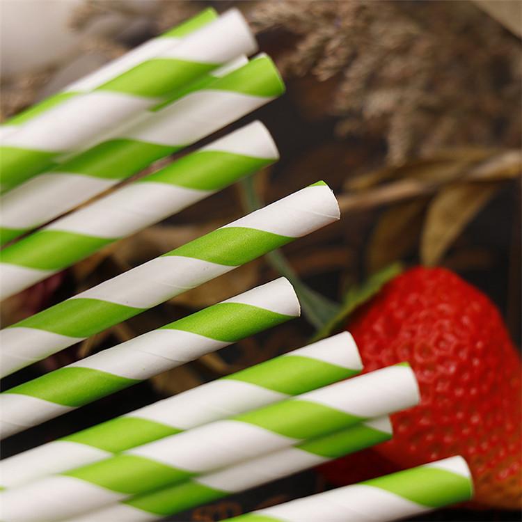 可降解纸吸管 一次性吸管加粗牛皮纸吸管