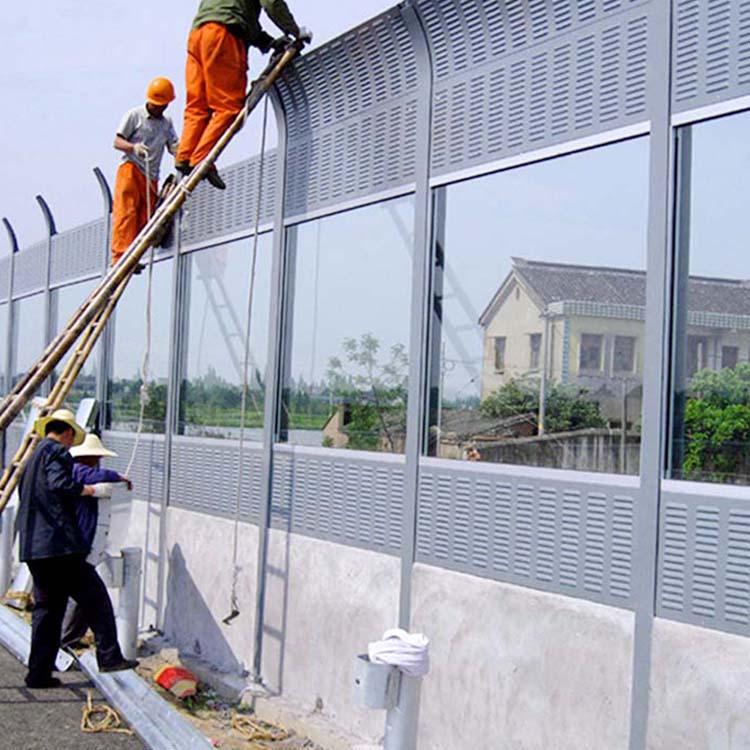 吸音板声屏障 百叶孔声屏障