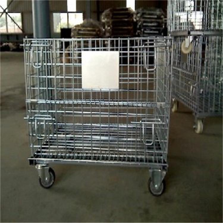物流笼车质优价廉 金属周转箱承重性强 