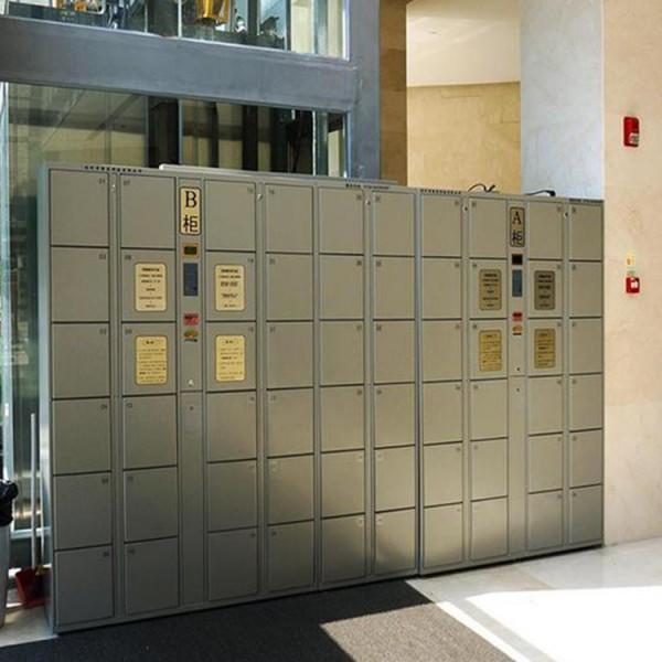 快递自提柜单位食堂外卖保温柜