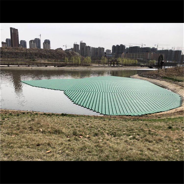 生态浮床工程 湿地人工浮床订制 专供城市美华 炎日水生