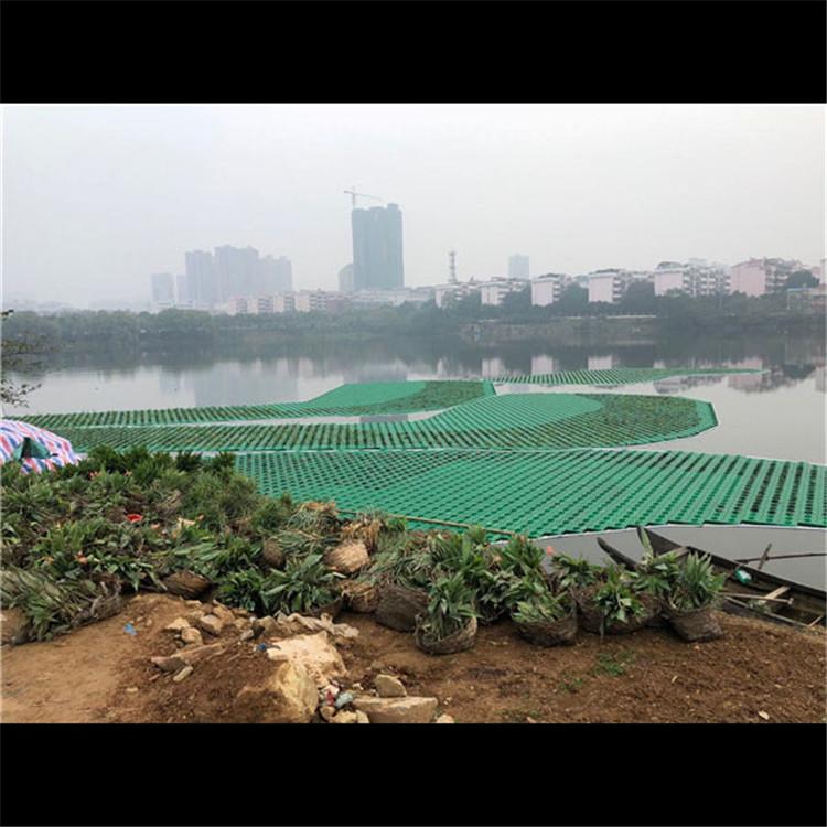 生态浮床工程 湿地人工浮床订制 专供城市美华 炎日水生