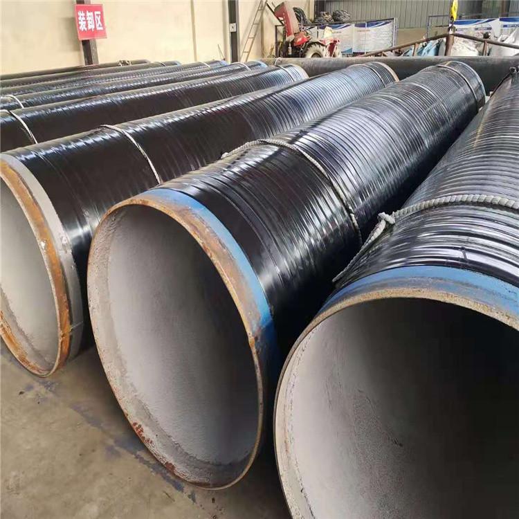 加强级3pe防腐无缝钢管大口径天燃气输送管道3PE防腐螺旋钢管定制	