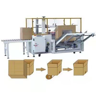 全自动开箱机    纸箱成型封底机  厂家直销开箱机  开箱封底机