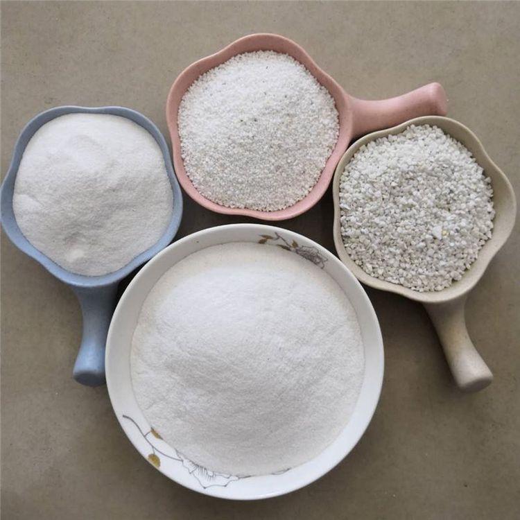 水磨石白石子 雪花白汉白玉砂 橡胶涂料填充用白云石粉 厂家直供