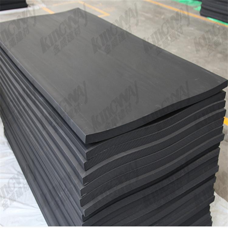 高黏弹橡塑板隔音板吸音板隔层板高密度橡塑板