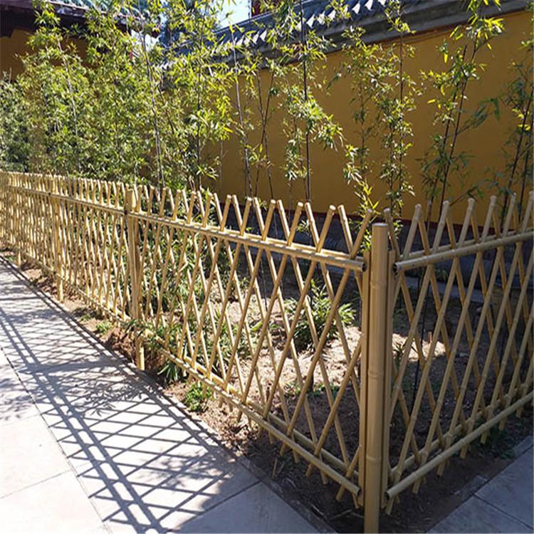 厂家生产不锈钢仿竹护栏公园仿竹节篱笆栅栏景观工程装饰仿竹护栏