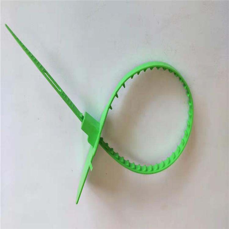 一次性物流抽紧式塑料施封锁  集装箱防盗钢丝铅封定制