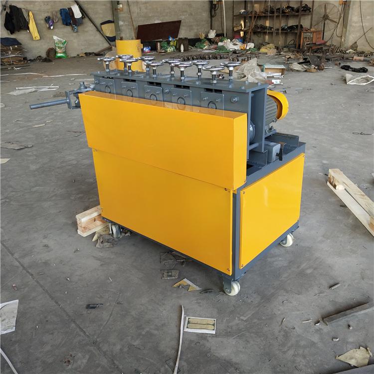 钢管调直机厂家销售 双曲线钢管除锈刷漆机