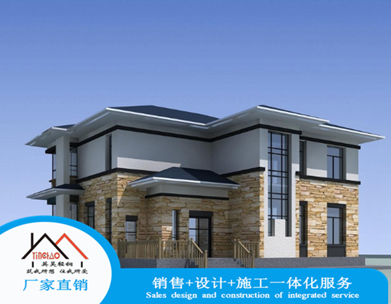 农村建轻钢别墅 轻钢房屋报价 轻钢别墅景区别墅