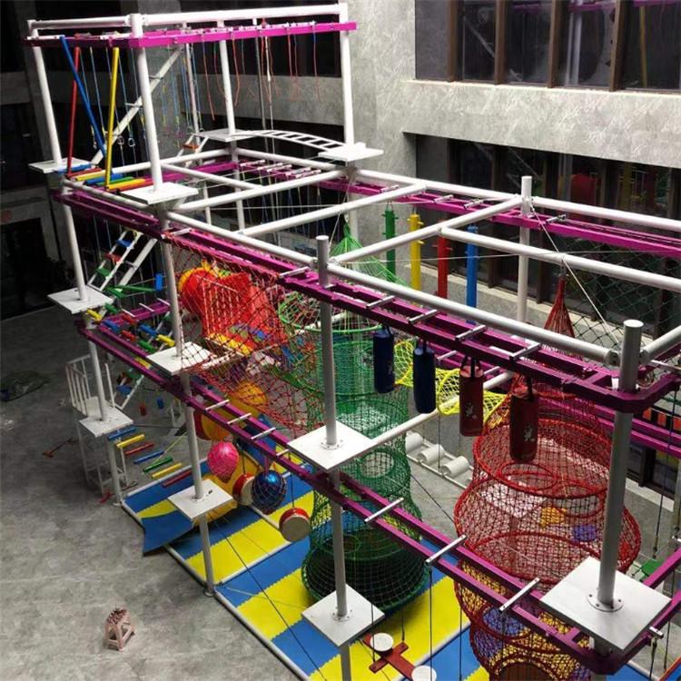 室内儿童乐园 大型拓展 攀爬 综合游乐设备  游乐设备厂