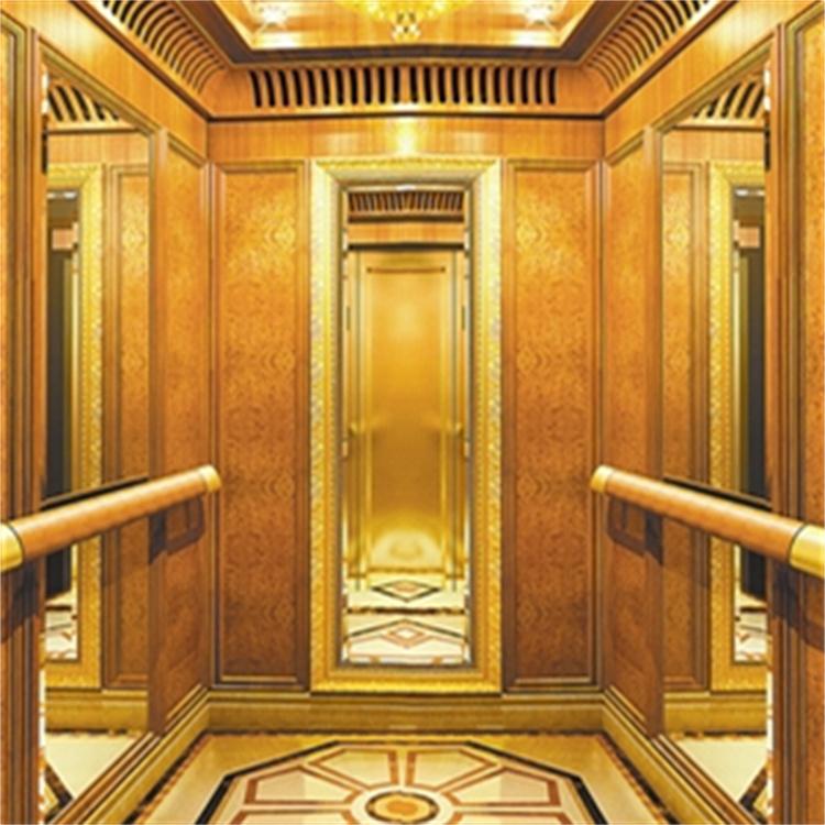 小区电梯装潢 电梯轿厢内部装饰