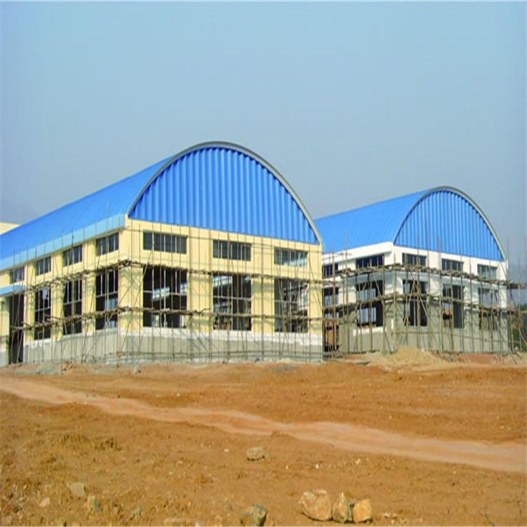 厂家直供 钢结构拱形屋顶 价格优惠