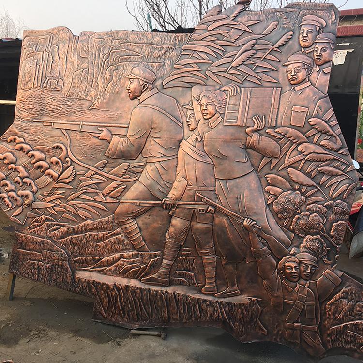 锻铜浮雕 浮雕定制 室外锻铜浮雕 锻铜浮雕人物 