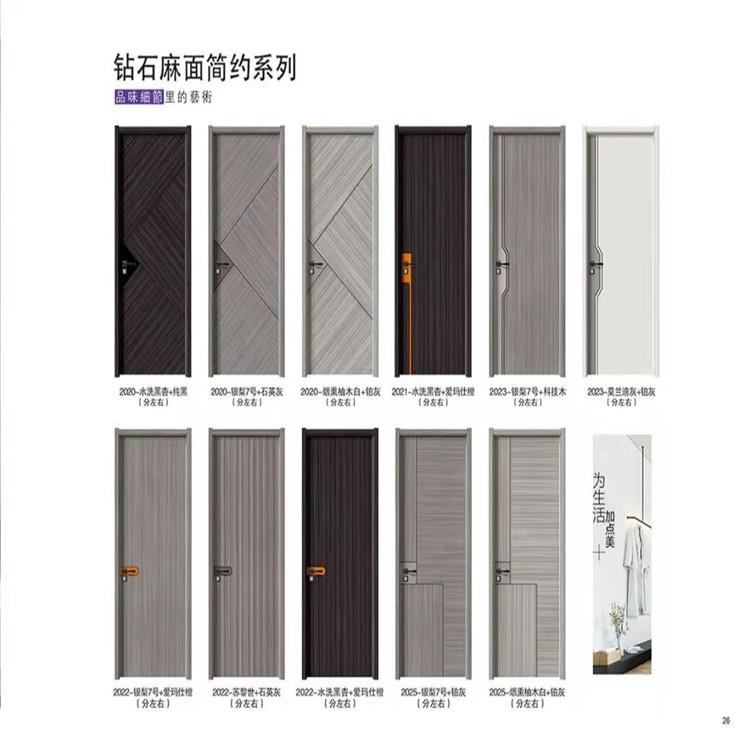 木门定制 红樱桃木门 烤漆实木门 厂家批发