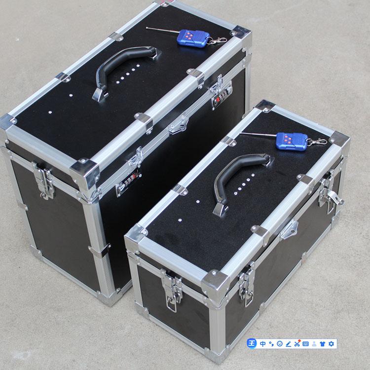 防爆电击报警黄金箱  专用款箱定制