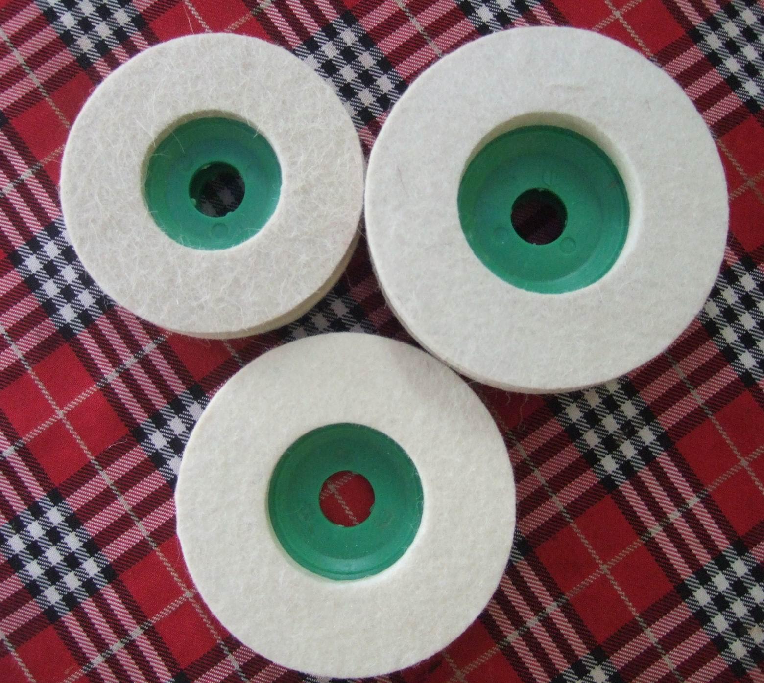 耐磨毛毡抛光轮 供应羊毛毡抛光轮厂家 定做各种毛毡抛光轮 亿绒