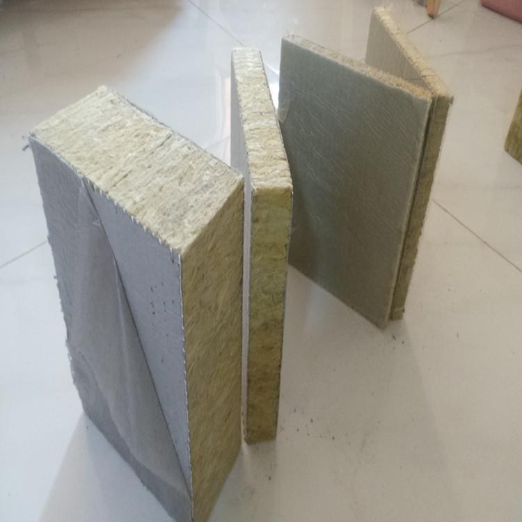 亿兴彩钢 聚氨酯增强岩棉复合板 A级防火岩棉板 柔性岩棉保温板