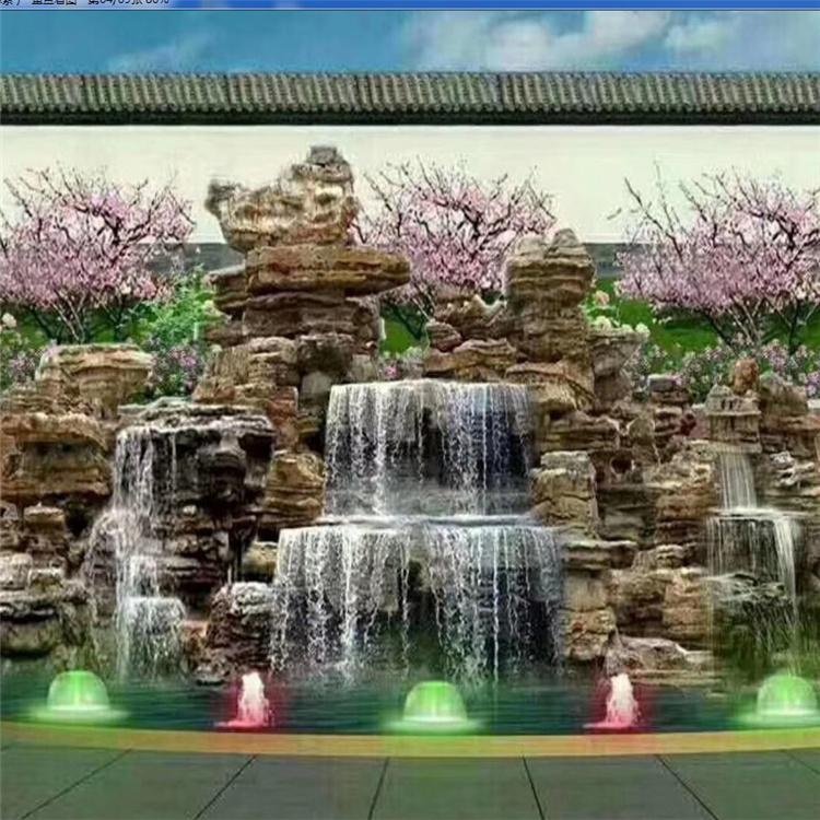 假山施工厂家 千层石假山 水泥仿真假山 专业制作