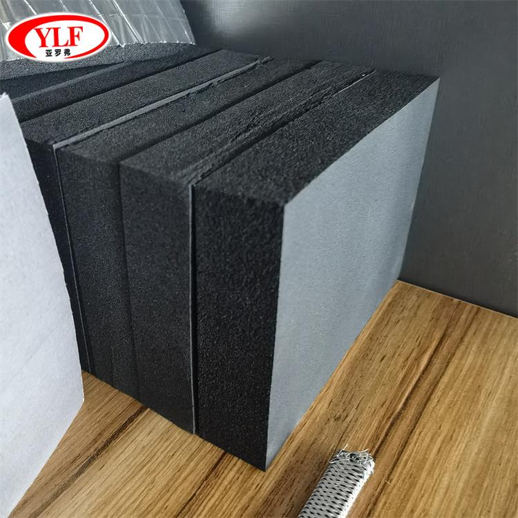 咸阳亚罗弗橡塑 空调橡塑板 管道工程橡塑海绵管