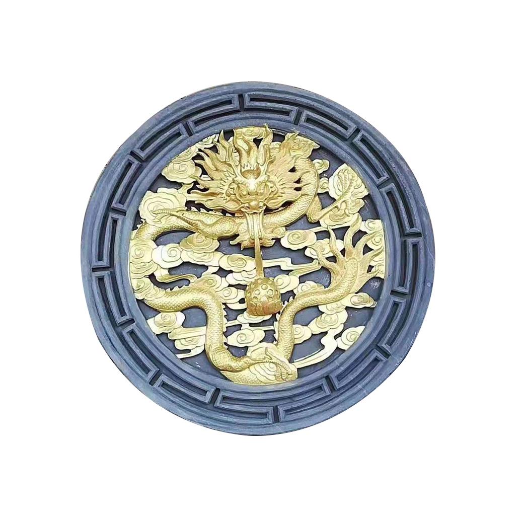 福字砖雕 彩色砖雕 四合院仿古砖雕 影壁墙砖雕定制厂家