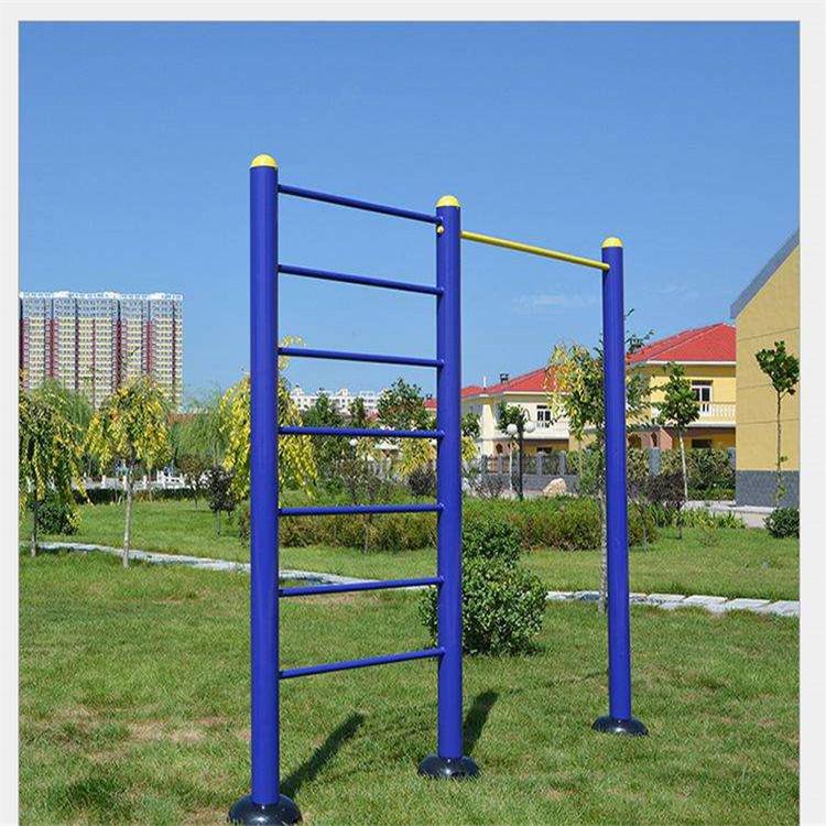 室外户外小区学校家用公园广场健身器材厂家单杠双位双杠高低杠肋木架