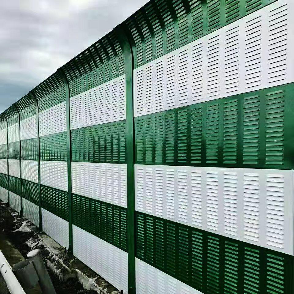   佑泽 桥梁声屏障 吸音隔音板降噪隔声屏款式多种定做生产厂家 