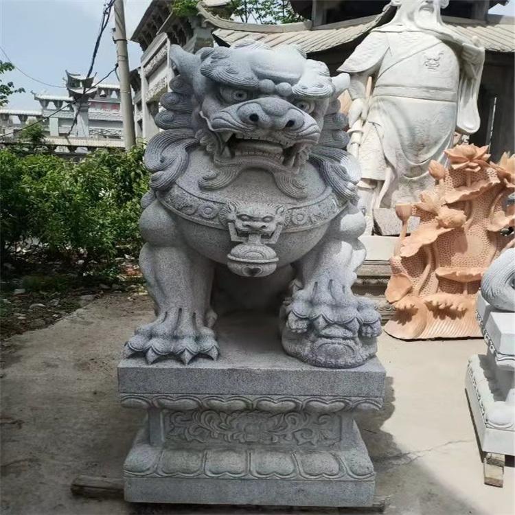 水云间石才石狮 栏杆牌坊 十二生肖雕刻