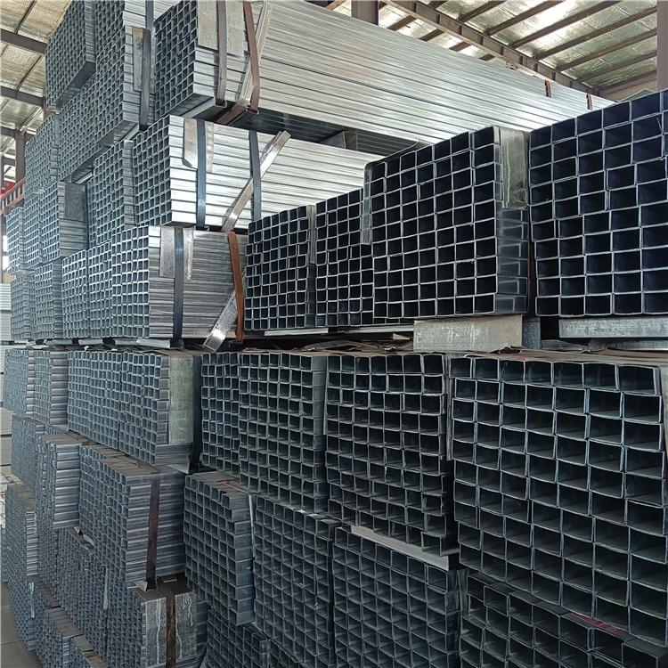 方矩管价格 定制生产镀锌带方管 盈升