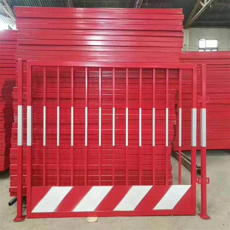 基坑护栏厂家 工地深坑边缘护栏 工地安全警示护栏