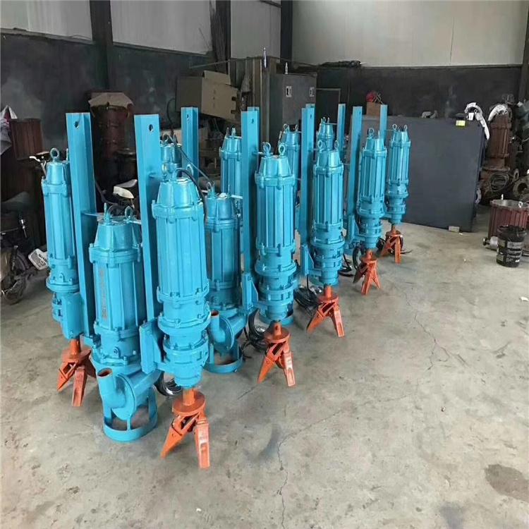 泵业矿用搅拌潜水式渣浆泵 大号型耐磨合金 抽沙量大