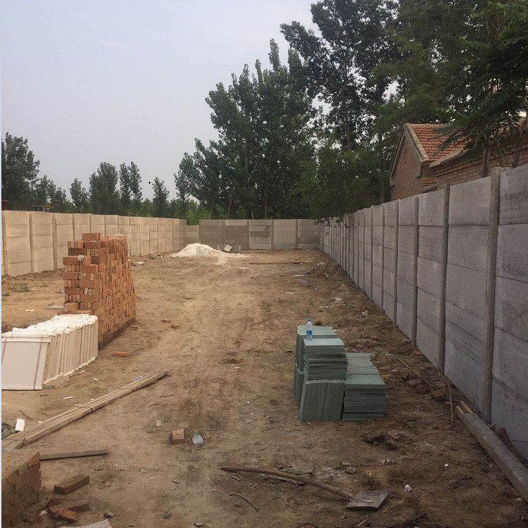 水泥预制围墙装配式清水混凝土变电站围墙工业园区拼装组合挡堵墙