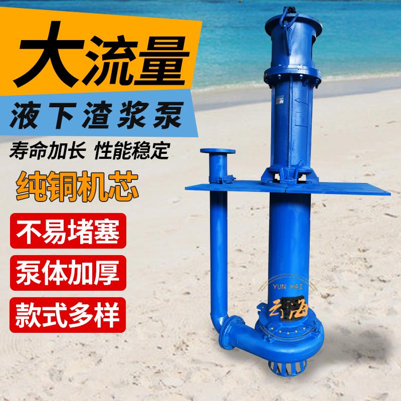 150YZ250-40-45液下渣浆泵历史泥浆泵耐磨潜水渣浆泵洗煤厂杂质泵抽沙泵