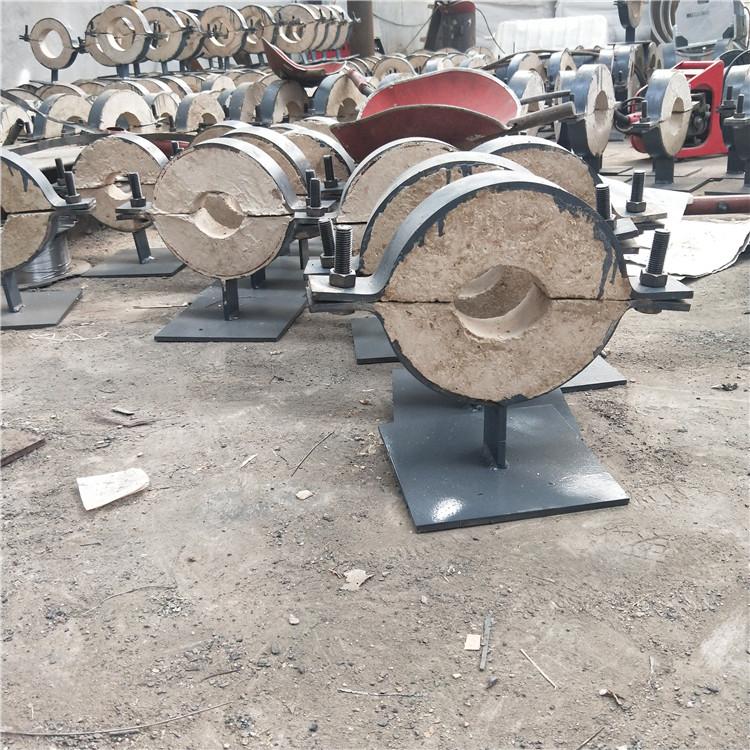 阻火隔热管托 蛭石隔热固定管托 发货及时按图纸加工