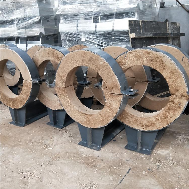 来图定制 导向限位管托 高温隔热管托 滑动导向管托