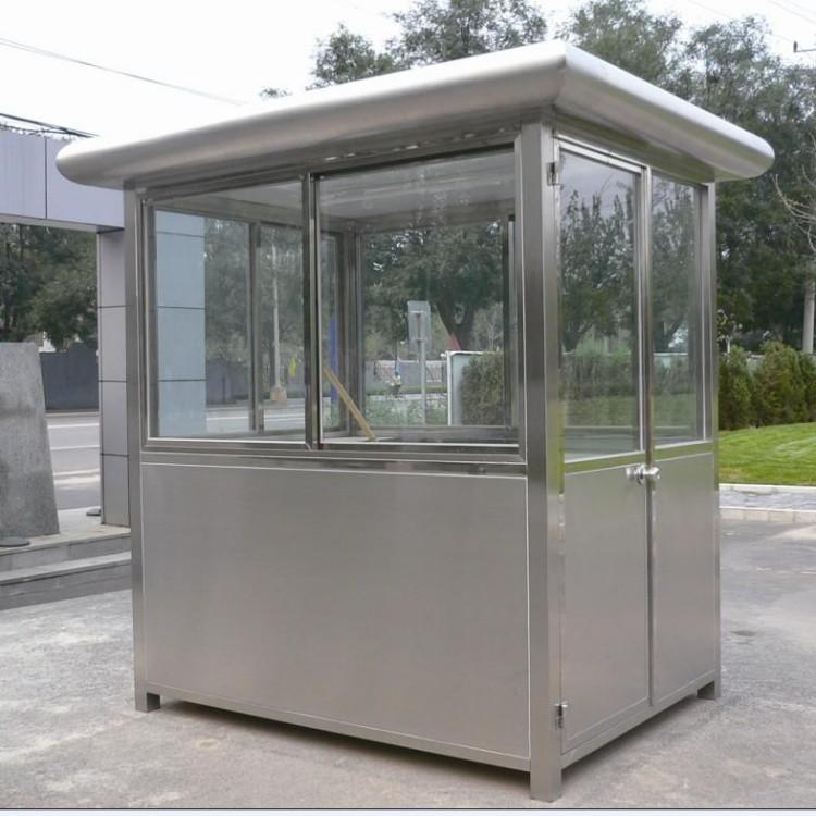 户外停车场岗亭 移动岗亭保安亭 小区门卫值班室岗亭